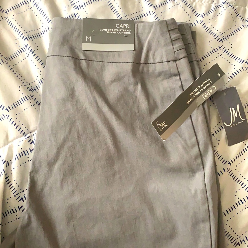 Grey Capri Pants